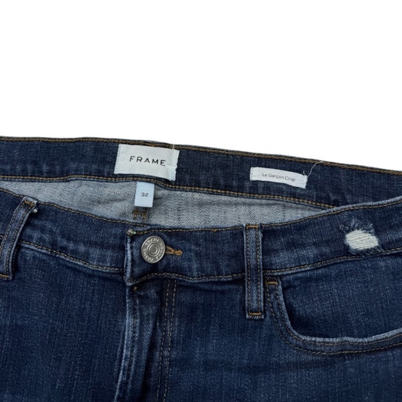 Frame Denim Women's Dark Blue Jeans - Picture 6 of 9